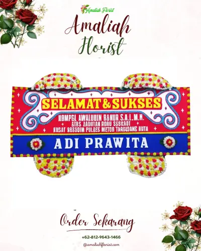 Karangan Bunga Ucapan Selamat di Kadurahayu